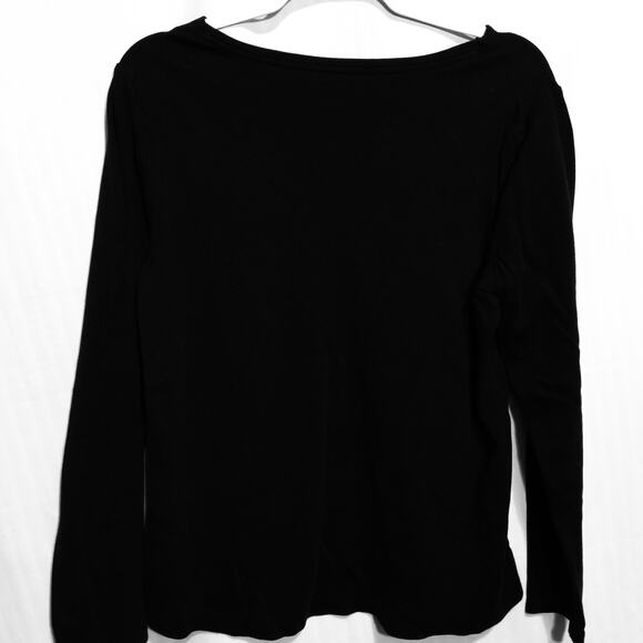 Croft & barrow Classic Tee 100% cotton Women's top M - Picture 3 of 6